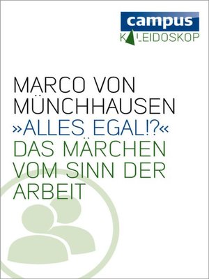 cover image of »Alles egal?«